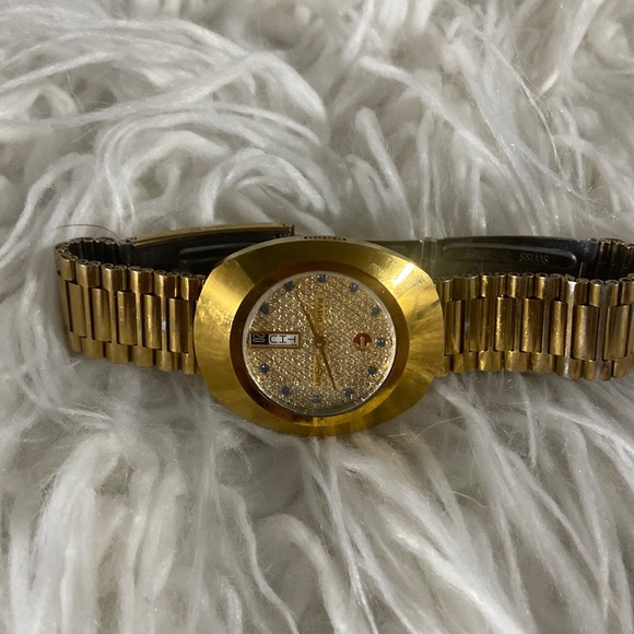 Gold Rado diastar men watch
